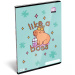 ICO: LizzySuli Lollipop Capybara kariran zvezek z motivom kapibare A4 27-32