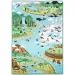 Igralna podloga z živalskimi figuricami 200x150cm - Melissa &amp; Doug