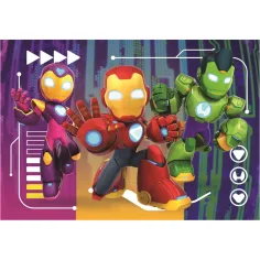 Iron Man in prijatelji 60-delna Supercolor sestavljanka - Clementoni slika 2
