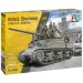 Italeri 1/35 M4A1 SHERMAN tank z ameriško posadko maketa