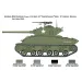 Italeri 1/35 M4A1 SHERMAN tank z ameriško posadko maketa