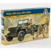 Italeri 1/35 Willys MB vojaški Jeep s prikolico model vozila