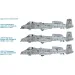 Italeri 1/48 A-10C Blacksnakes letalski model