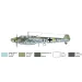 Italeri 1/72 Bf 110 C Zerstörer lovski letalski model
