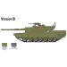 Italeri 1/72 M1 Abrams tank maketa set
