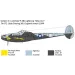 Italeri 1/72 P-38J Lightning maketa letala