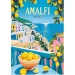 Italija Amalfi vintage plakati Premium Plus 1000-delna sestavljanka - Trefl slika 2