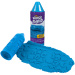 Kinetic Sand: pritisni in zavrti peščeno plastelino v modri barvi - Spin Master