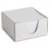 Kvadratni blok 9×9×5 cm, 500 listov, v beli škatli
