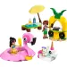 LEGO® Friends: Zabava ob bazenu s flamingom in samorogom (42658)