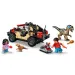 LEGO® Jurassic World: Pobeg s terenskim vozilom pred raptorjem (76972)