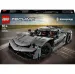 LEGO® Technic: Koenigsegg Jesko Absolut sivi hiperavto (42173)