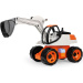 LENA: GIGA TRUCKS ogromen bager v oranžni barvi 63 cm
