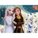 Ledeno kraljestvo sestri 2 v 1, 48-delni Eco mini puzzle és barvanka 35x25 cm - Lisciani