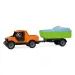 Lena: Truckies pick-up s prikolico za čoln in jadralno ladjo v škatli, 35 cm