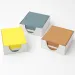 Lepiljen blok za zapiske v več barvah, 500 listov, 8,5x8,5x4,5 cm