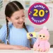 Little Live Pets: Mini Maki Luna Lemon interaktivna rožnata opica slika 5