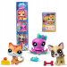 Littlest Pet Shop: muca, hobotnica, kužek, 3-delni komplet figuric, 4. serija