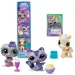 Littlest Pet Shop: sova, rakun, poni, paket 3 figur, 4. serija