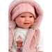 Llorens: Chloe 38 cm plačeča punčka v rožnatem telovniku