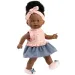 Llorens: Dojenček Zoé, 28 cm, v obleki z zvezdastim vzorcem
