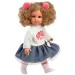 Llorens: Elena 35 cm lutka s kodrastimi lasmi v krilu