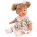 Llorens: Joelle 38 cm jokajoča dojenček s cucljem v poletnih oblačilih
