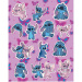 Luna: Disney Stitch Art Set pobarvanka s 6 flomastri in nalepkami