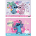 Luna: Disney Stitch kreativni skičnik za barvanje z nalepkami in šablono v več različicah