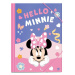 Luna: Hello Minnie vzorčasta mapa z gumico 25 x 35 cm
