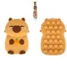 Luna: Kazura Capybara 3D figurasta denarnica z ramenskim trakom