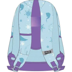 Luna: Must Team Ledeno kraljestvo Elsa zaobljena šolska torba s tremi predelki, nahrbtnik 32×18×43 cm slika 2
