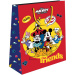 Luna: darilna vrečka z motivom Mickey Mouse in prijateljev 33x12x45 cm