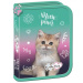 MLF Kitty Party zložljiva peresnica z motivom mačk PC03 20,5x14x3,5cm