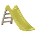 Majhen tobogan v apnenčasti barvi, dolžine 120 cm.