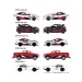 Majorette: Toyota Racing 5-delni darilni paket - Simba Toys