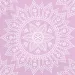 Mandala vijolično-beli komplet papirnatih prtičkov – 2-slojni, 33x33 cm, 20 kosov