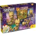 Marvel Groot 2 v 1, 250-delni puzzle in pobarvanka 50x35 cm – Lisciani