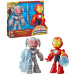 Marvel: Iron Man Awesome Friends - Komplet figur Iron Man in Ultron Clash, 23 cm – Hasbro