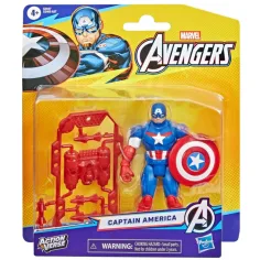 Marvel Maščevalci Action Verse figura Kapitana Amerike – Hasbro slika 1