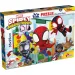 Marvel Spidey 2 v 1, 24-delni puzzle in pobarvanka 35x25 cm - Lisciani