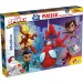 Marvel Spidey 2 v 1, 48-delni puzzle in pobarvanka 35x25 cm - Lisciani