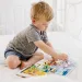 Melissa & Doug: Lesena aktivnostna tabla z ključavnicami in zaponkami za razvoj spretnosti - Spin Master slika 3