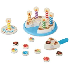 Melissa & Doug: Leseni igralni komplet rojstnodnevne torte - Spin Master slika 2