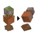 Minecraft Reveal minifigura v shrambi - Hrast - Mattel