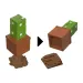 Minecraft Reveal minifigura v škatlici za shranjevanje – Kaktus – Mattel
