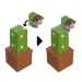 Minecraft Reveal minifigura v škatlici za shranjevanje – Kaktus – Mattel