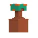 Minecraft Reveal minifigurica v škatlici za shranjevanje - Azalea - Mattel