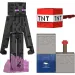 Minecraft: figura lika Enderman z dodatki - Mattel