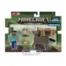 Minecraft: komplet figur Steve in osel - Mattel